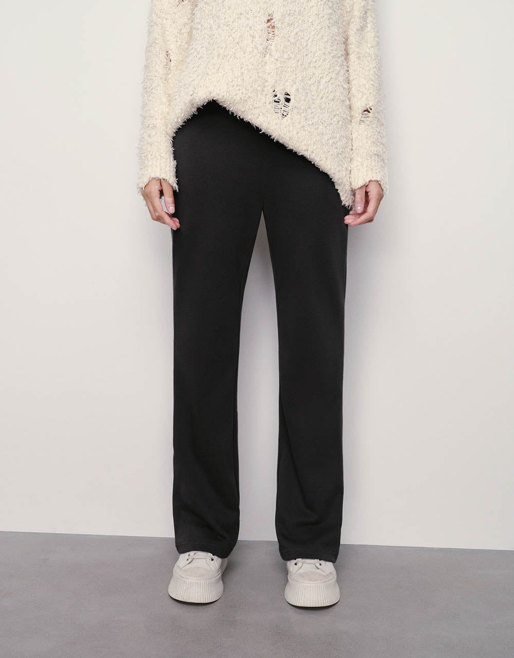 Knitted Flare Pants sold by Urban Revivo product image thumbnail 2