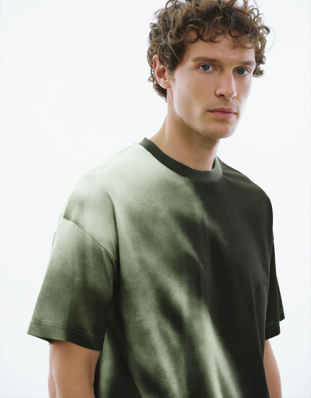 Printed Crew Neck Straight T-Shirt sold by Urban Revivo product image thumbnail 4