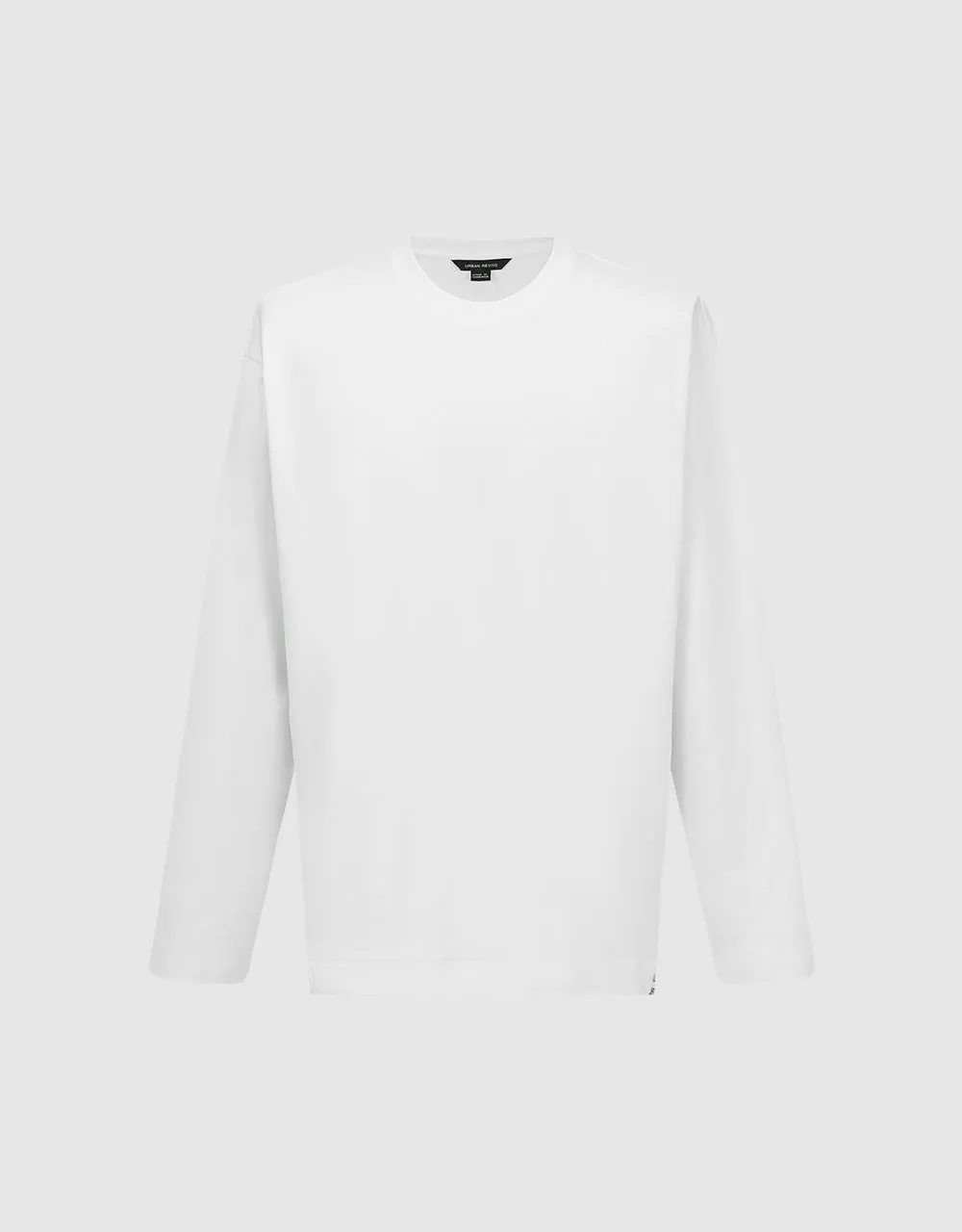 Crew Neck Loose T-Shirt sold by Urban Revivo product image thumbnail 2