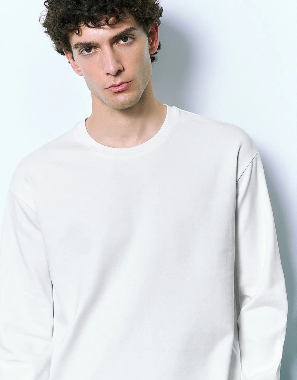 Crew Neck Loose T-Shirt sold by Urban Revivo product image thumbnail 4
