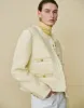 Raw Hem Crew Neck Tweed Jacket sold by Urban Revivo