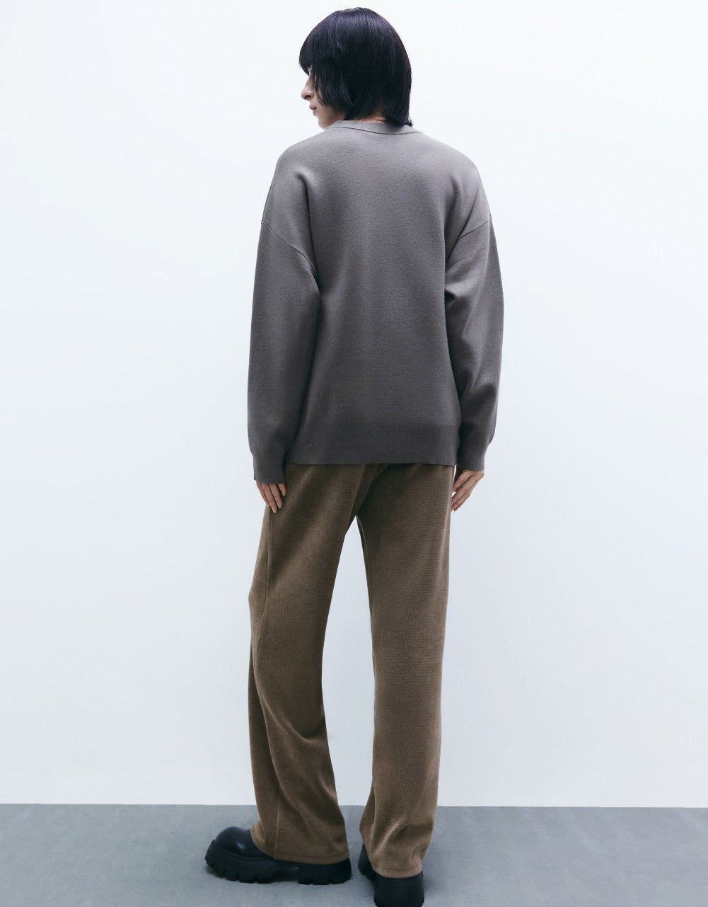 Elastic Waist Wide Leg Pants sold by Urban Revivo product image thumbnail 5