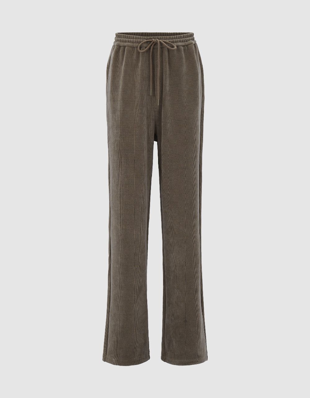 Elastic Waist Wide Leg Pants sold by Urban Revivo