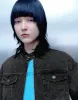 Raw Hem Zipper Front Denim Jacket sold by Urban Revivo