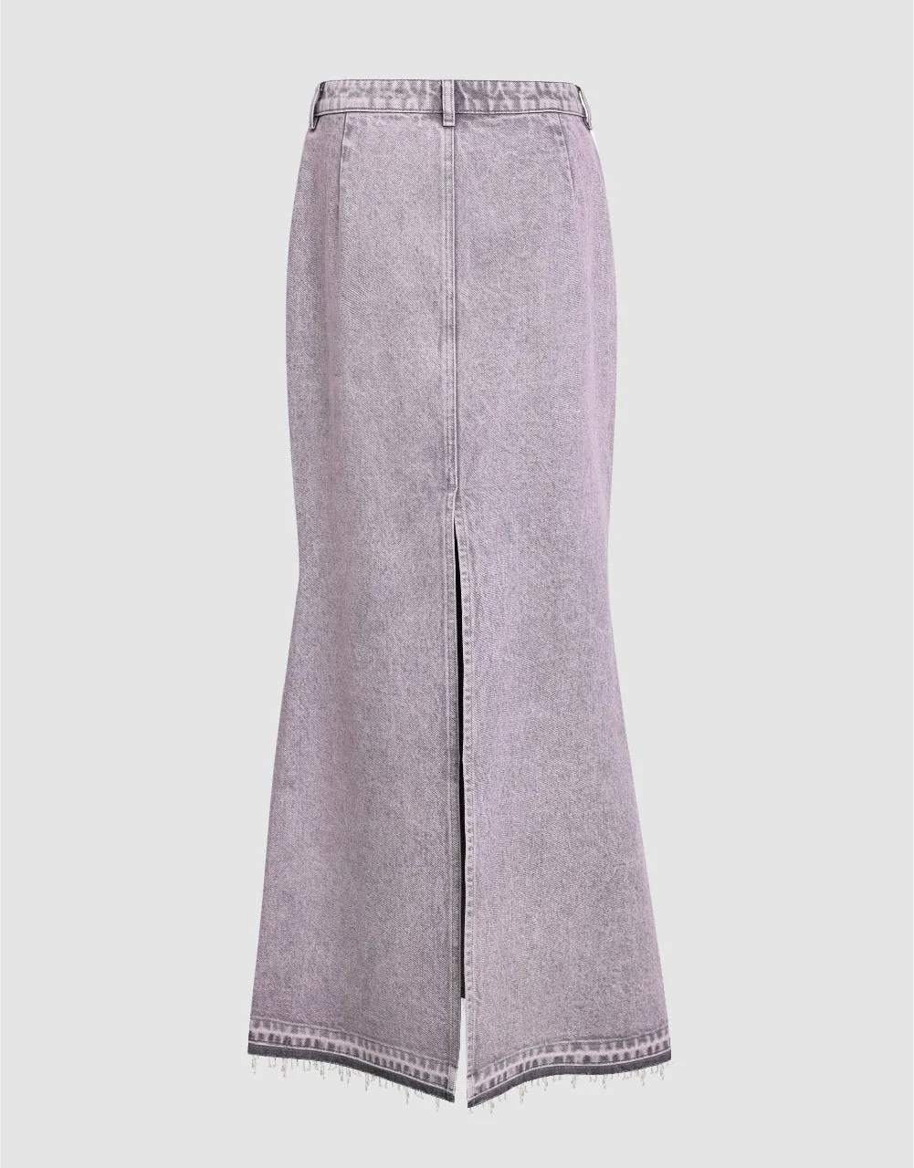 Midi Fishtail Denim Skirt sold by Urban Revivo product image thumbnail 2