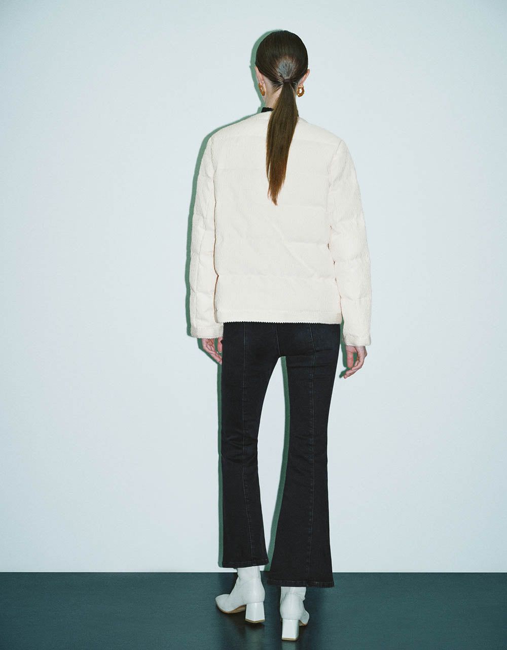 V-Neck Down Jacket sold by Urban Revivo product image thumbnail 4