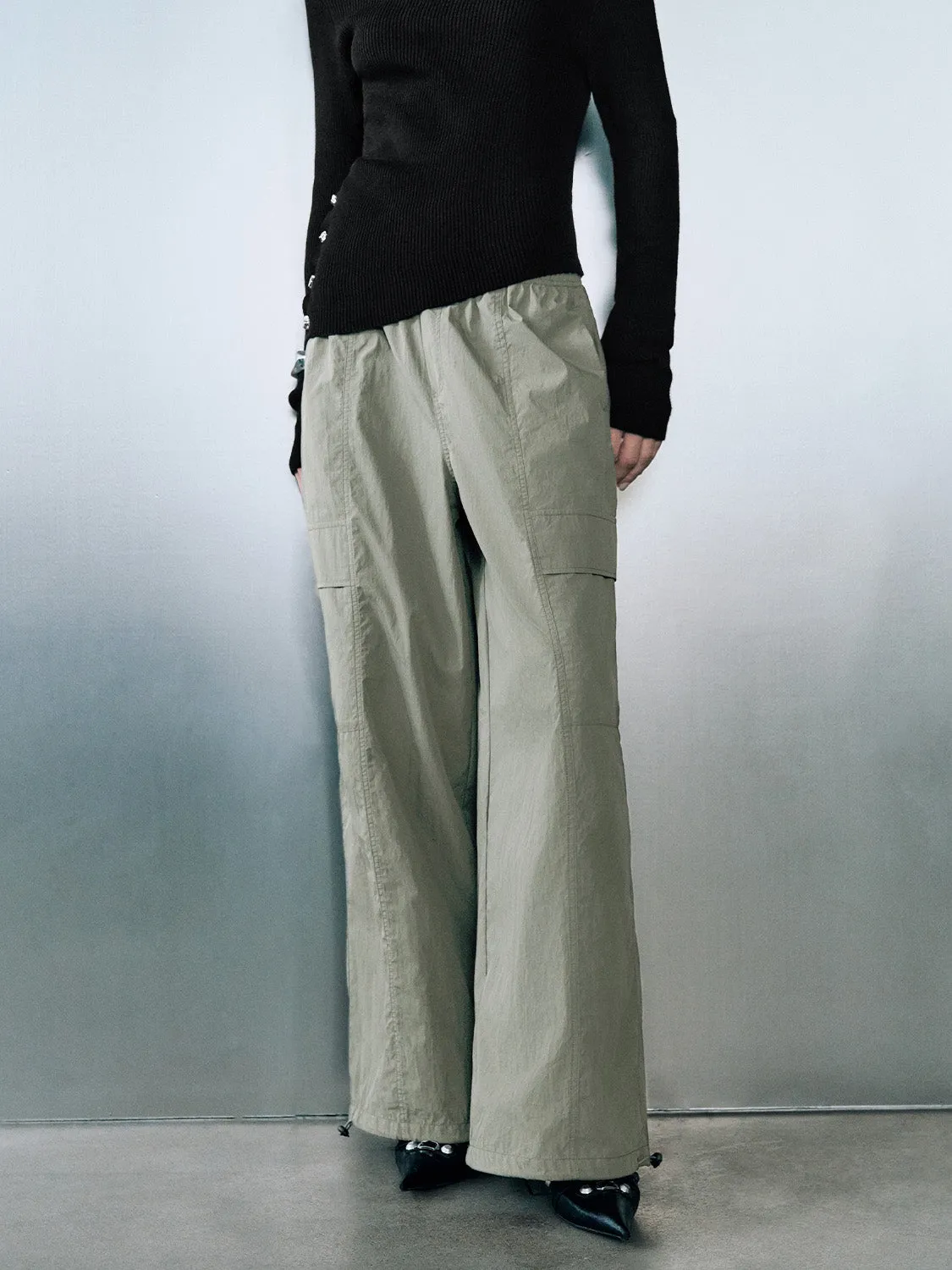 Wide-Leg Pants sold by Urban Revivo product image thumbnail 2