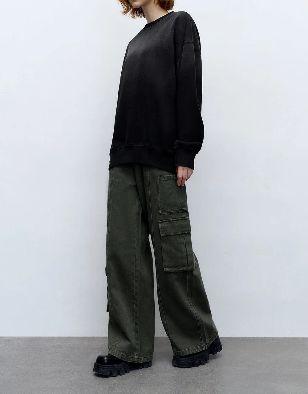 Multi Pockets Straight Jeans sold by Urban Revivo product image thumbnail 4