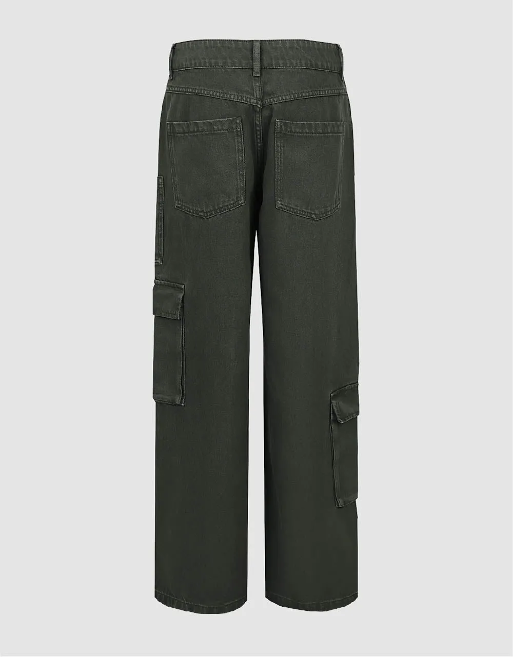 Multi Pockets Straight Jeans sold by Urban Revivo product image thumbnail 3