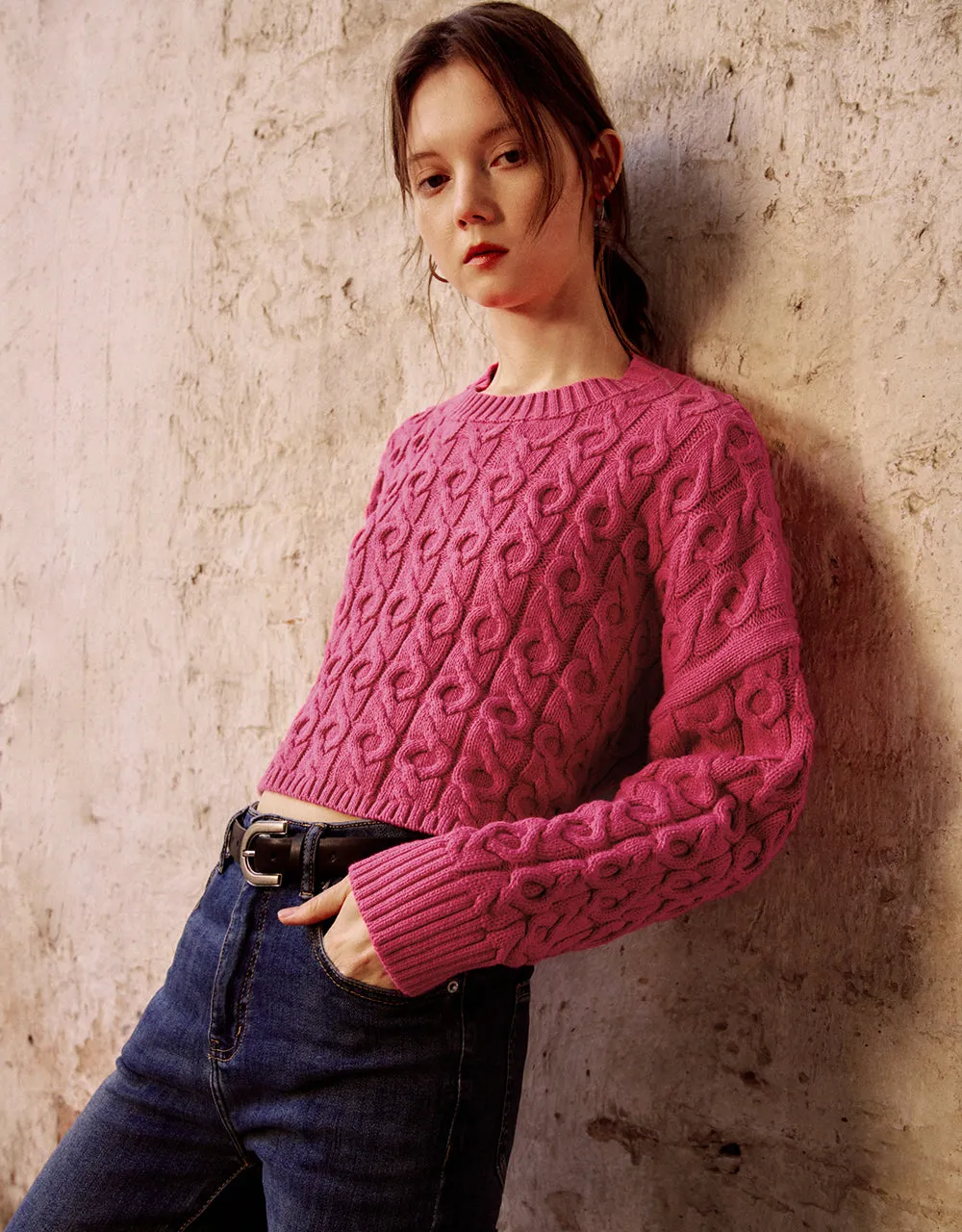 Crew Neck Knitted T-Shirt sold by Urban Revivo product image thumbnail 4