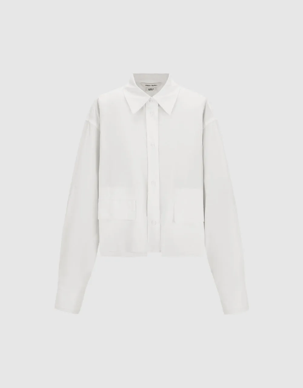 Standard Sleeve Straight Shirt sold by Urban Revivo