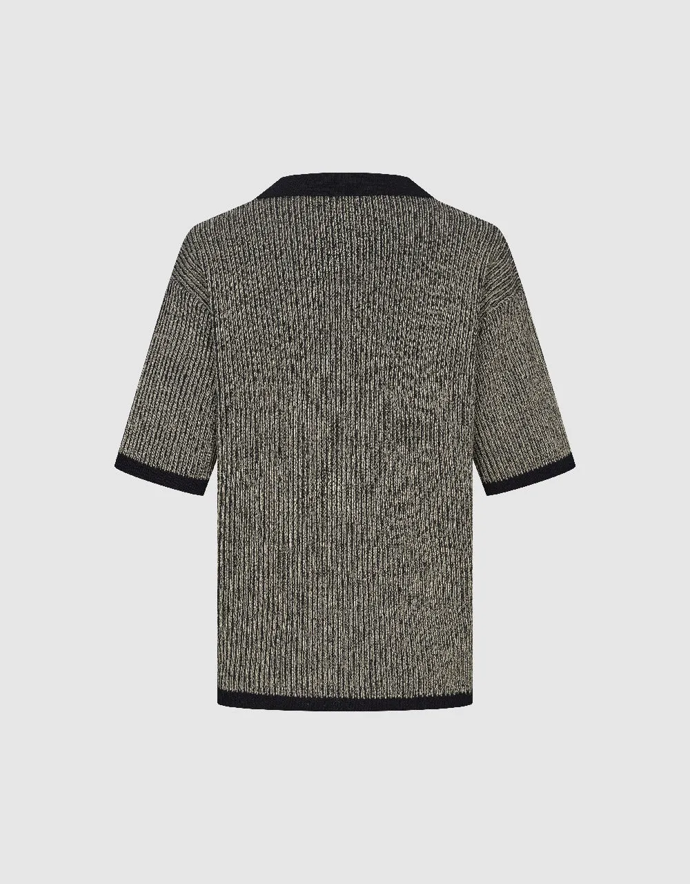 Lapel Knitted T-Shirt sold by Urban Revivo product image thumbnail 5