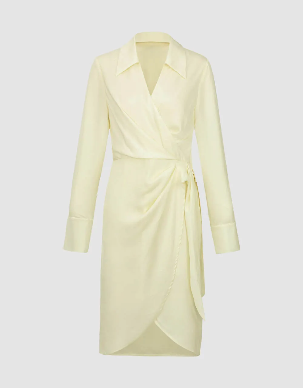Surplice Front Straight Dress sold by Urban Revivo product image thumbnail 2