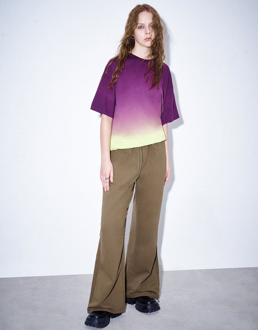 Drawstring Waist Wide-Leg Pants sold by Urban Revivo product image thumbnail 3