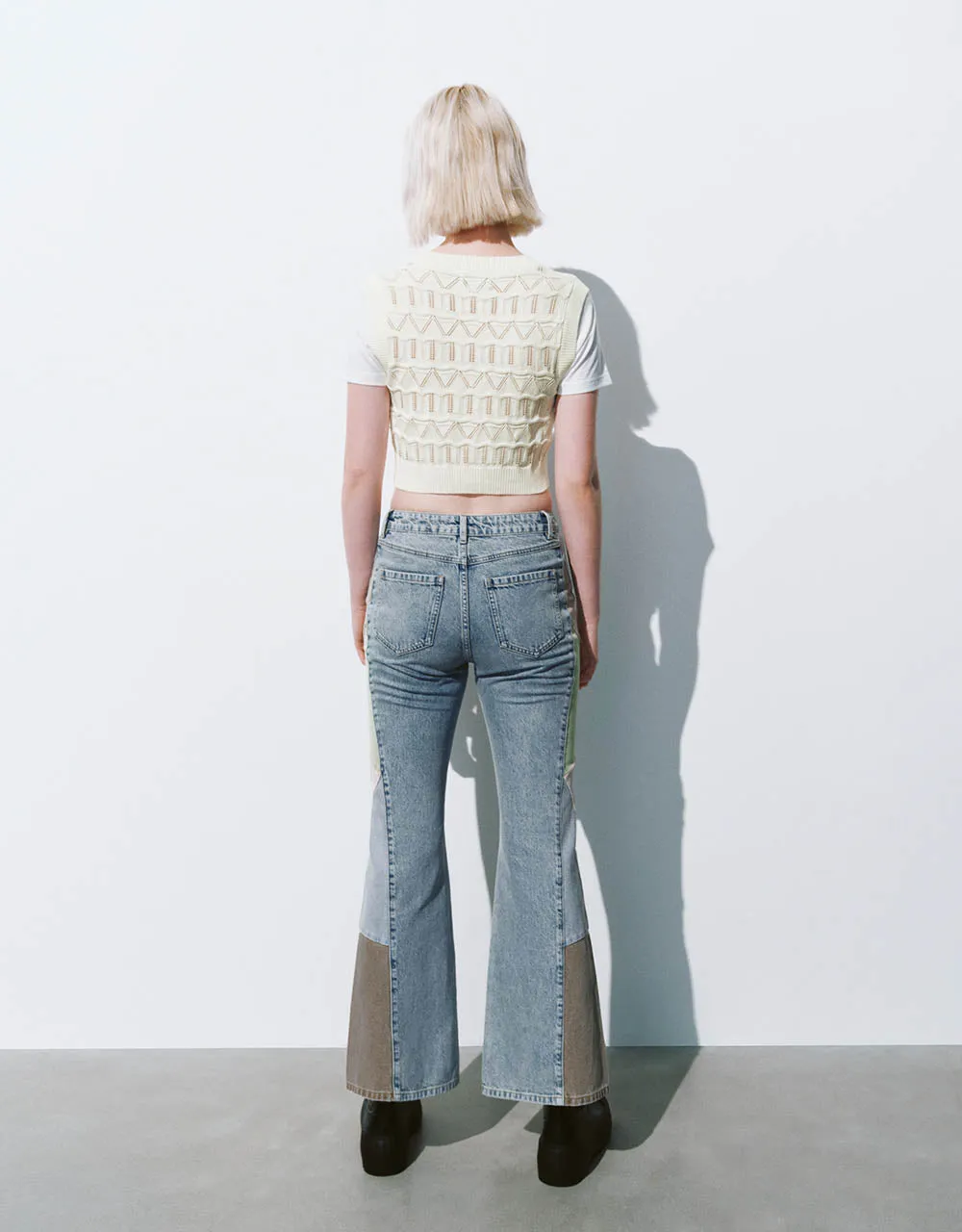 2 In 1 Crew Neck Knitted T-Shirt sold by Urban Revivo product image thumbnail 5