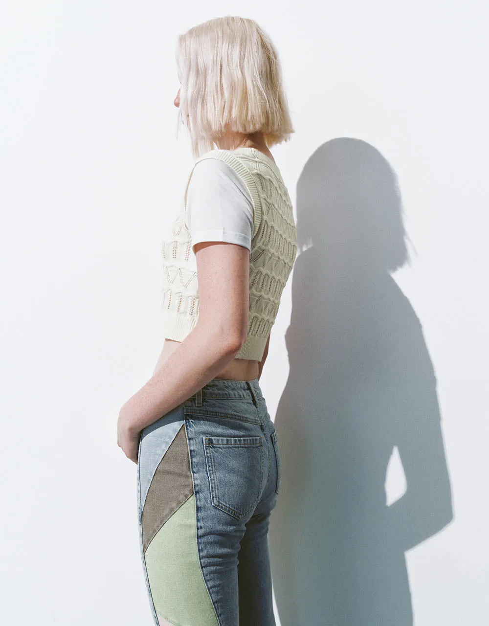 2 In 1 Crew Neck Knitted T-Shirt sold by Urban Revivo product image thumbnail 3