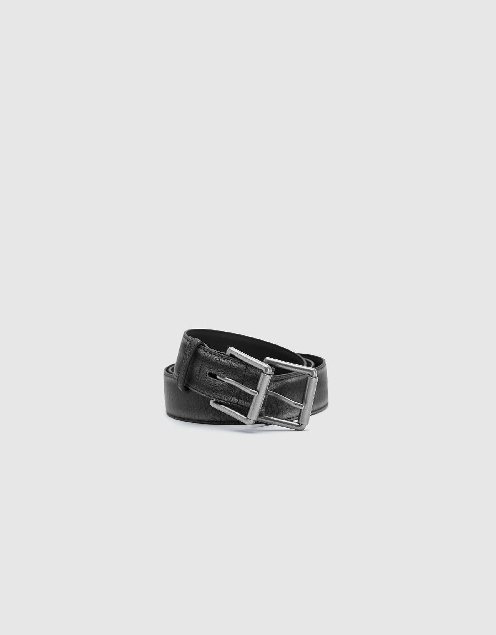Double Buckled Leather Belt sold by Urban Revivo product image thumbnail 3