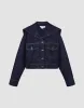 Loose Lapel Denim Shirt sold by Urban Revivo