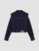 Loose Lapel Denim Shirt sold by Urban Revivo