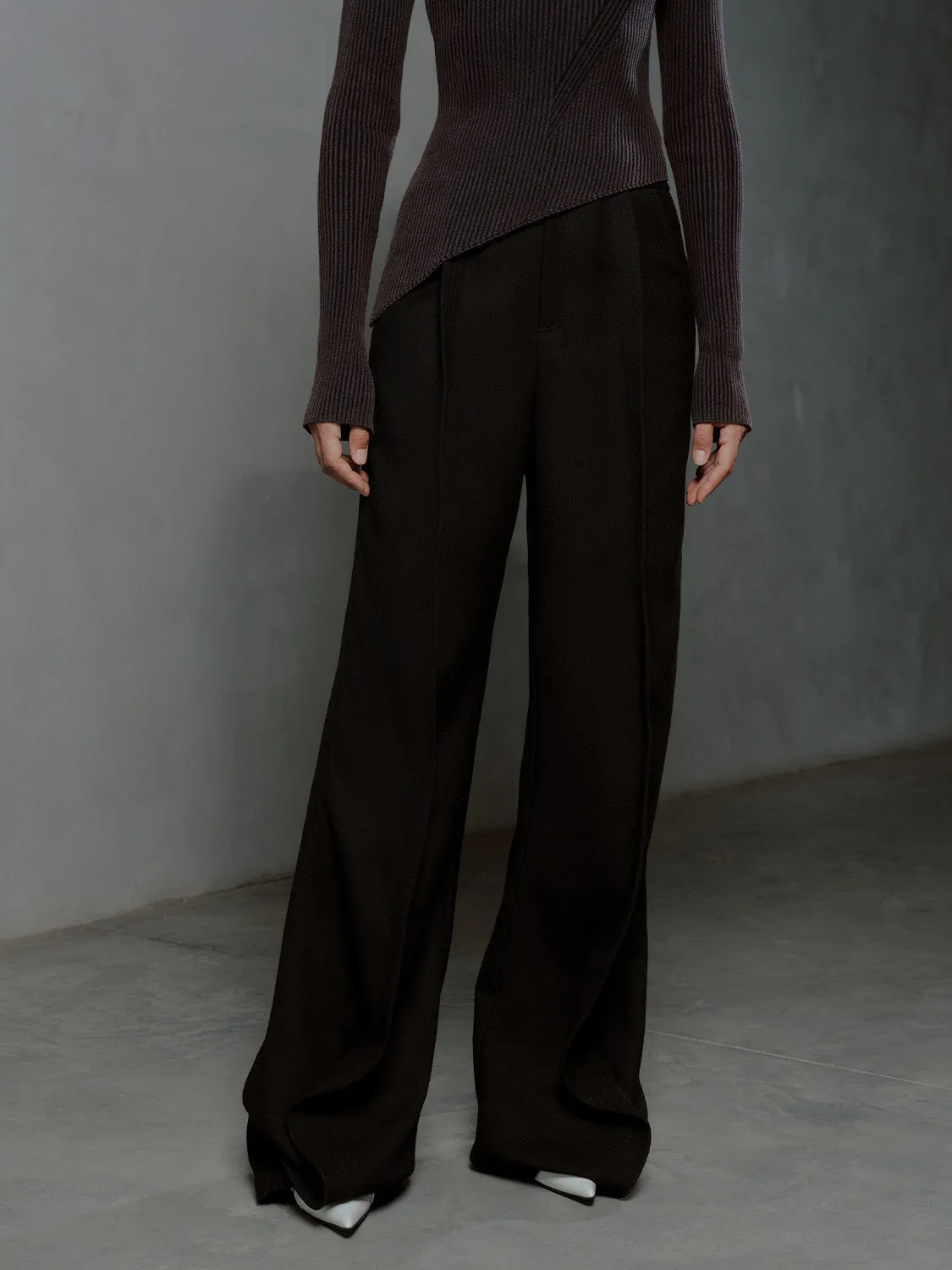 Wide-Leg Pants sold by Urban Revivo product image thumbnail 2