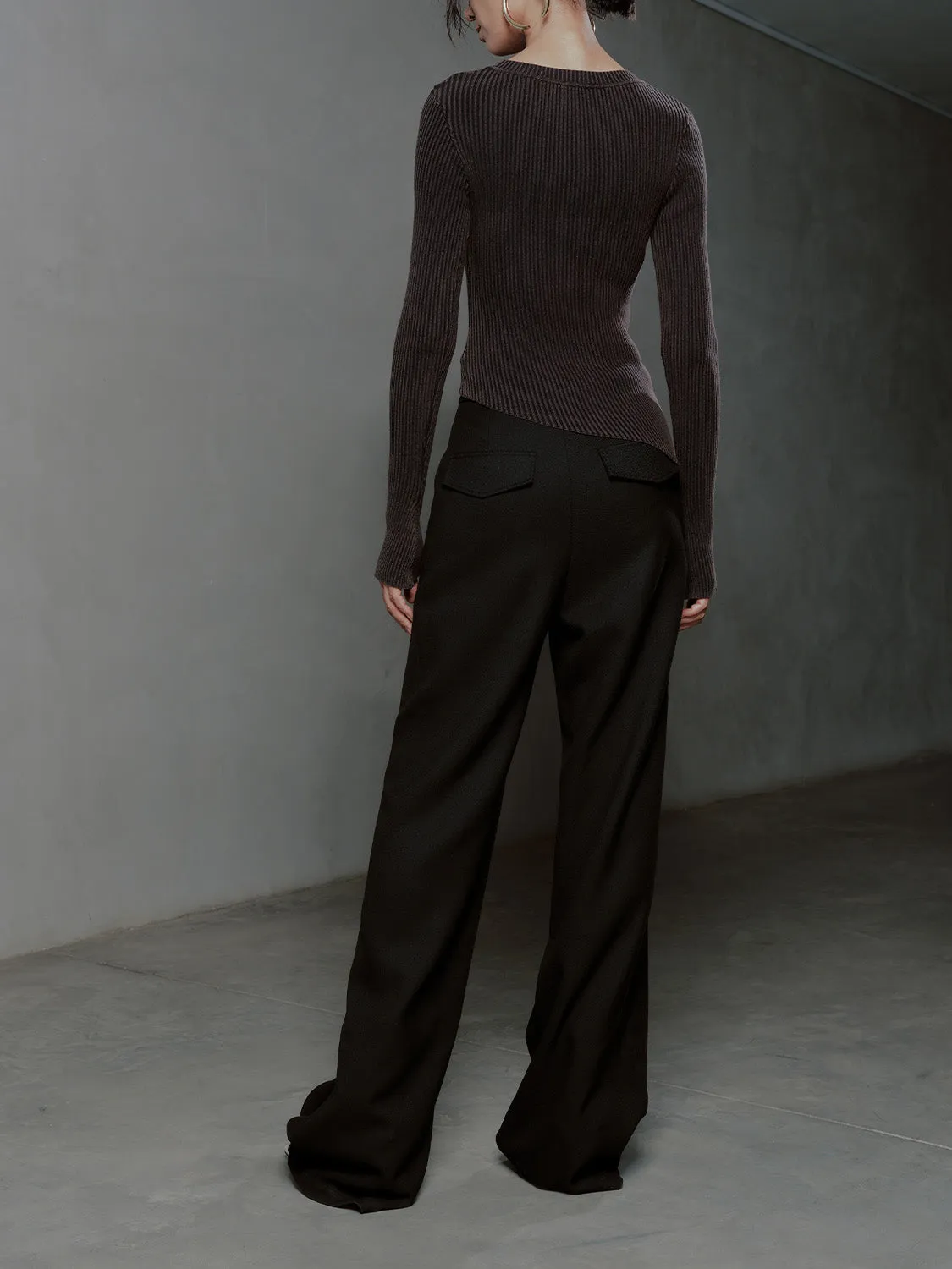 Wide-Leg Pants sold by Urban Revivo product image thumbnail 4