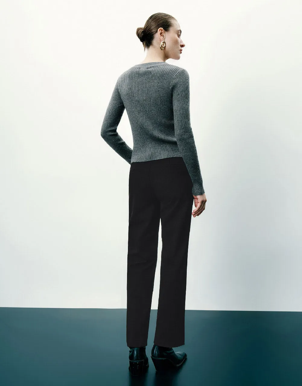 Woven Long Straight Pants sold by Urban Revivo product image thumbnail 5