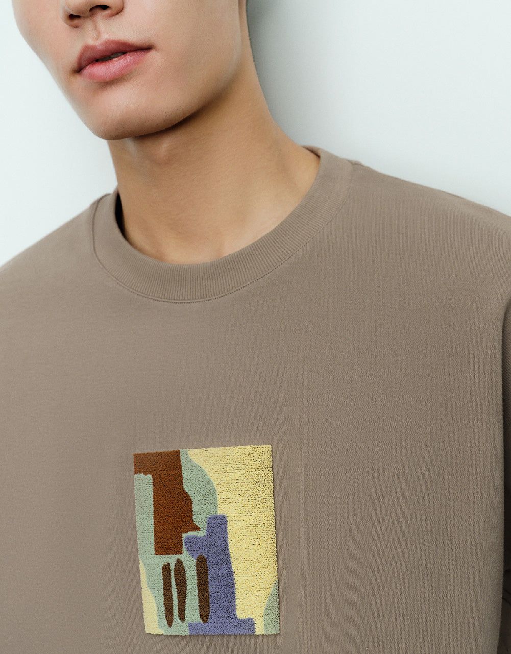 Straight Knitted T-Shirt sold by Urban Revivo product image thumbnail 5