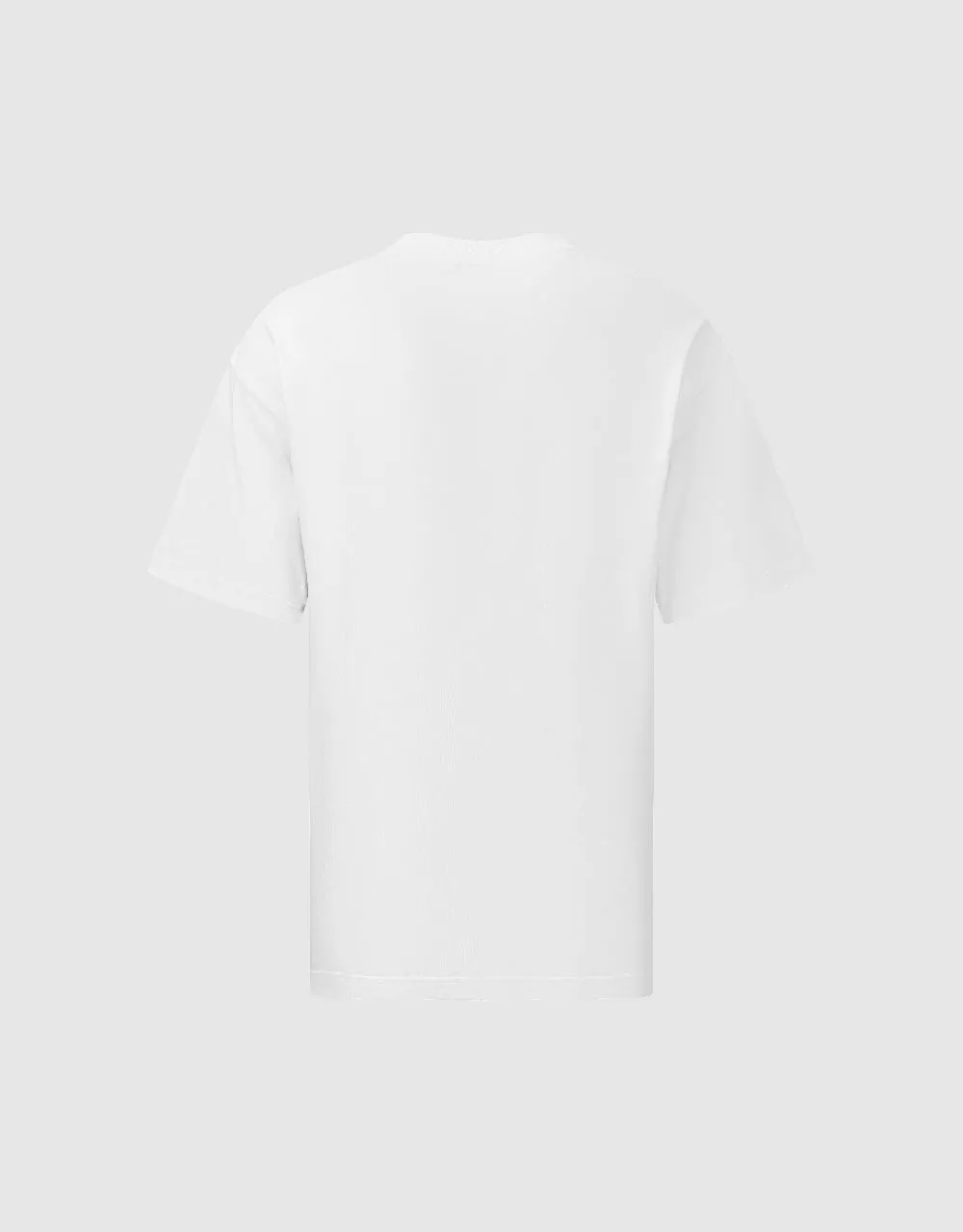 Printed Crew Neck Loose T-Shirt sold by Urban Revivo product image thumbnail 5