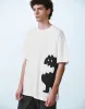Printed Crew Neck Loose T-Shirt sold by Urban Revivo