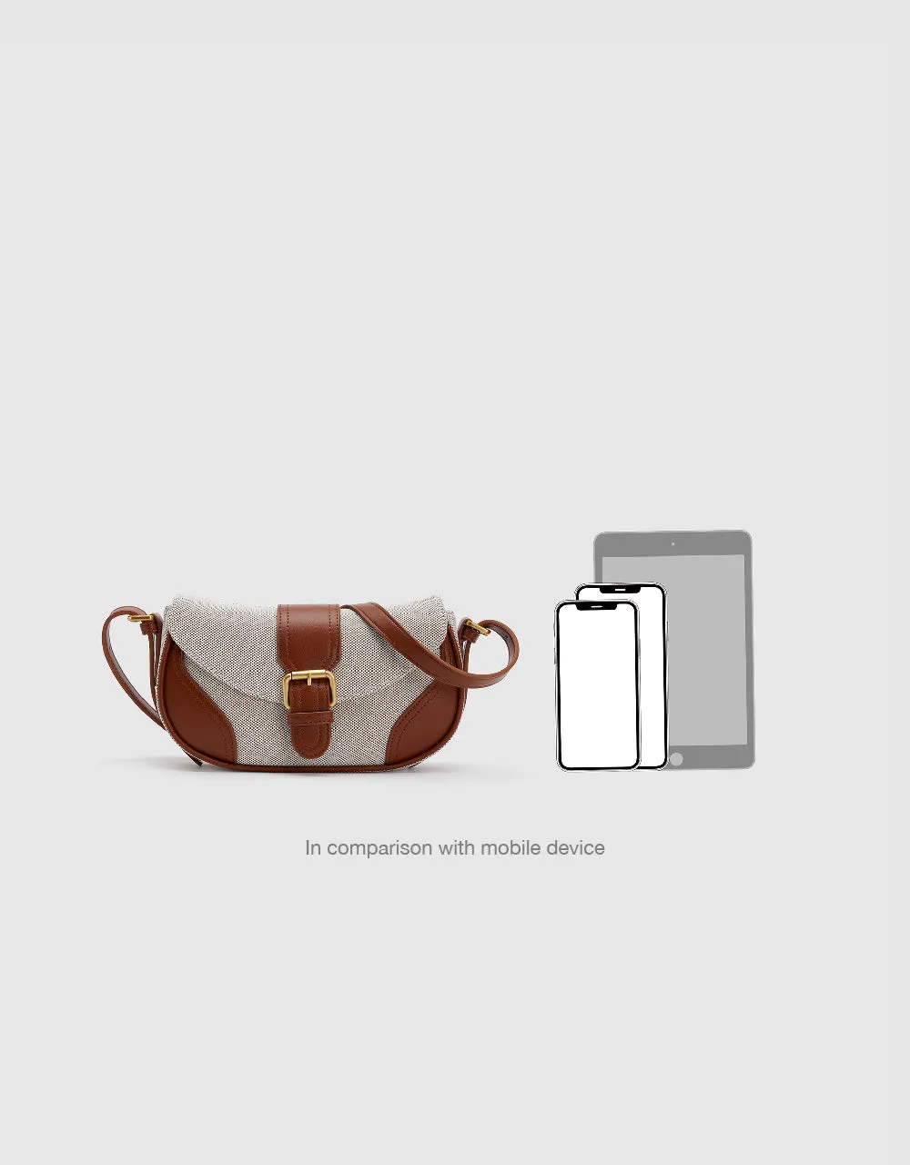 Crossbody Bag With Buckle sold by Urban Revivo product image thumbnail 2