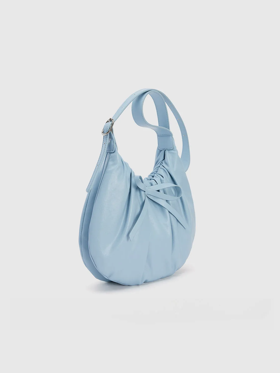 Bow Décor Ruched Shoulder Bag sold by Urban Revivo product image thumbnail 3