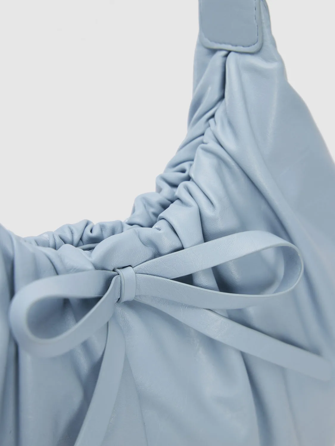 Bow Décor Ruched Shoulder Bag sold by Urban Revivo product image thumbnail 5