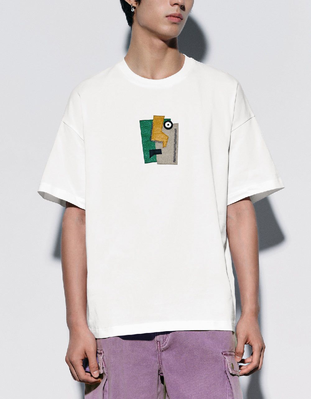 Printed Crew Neck T-Shirt sold by Urban Revivo product image thumbnail 2