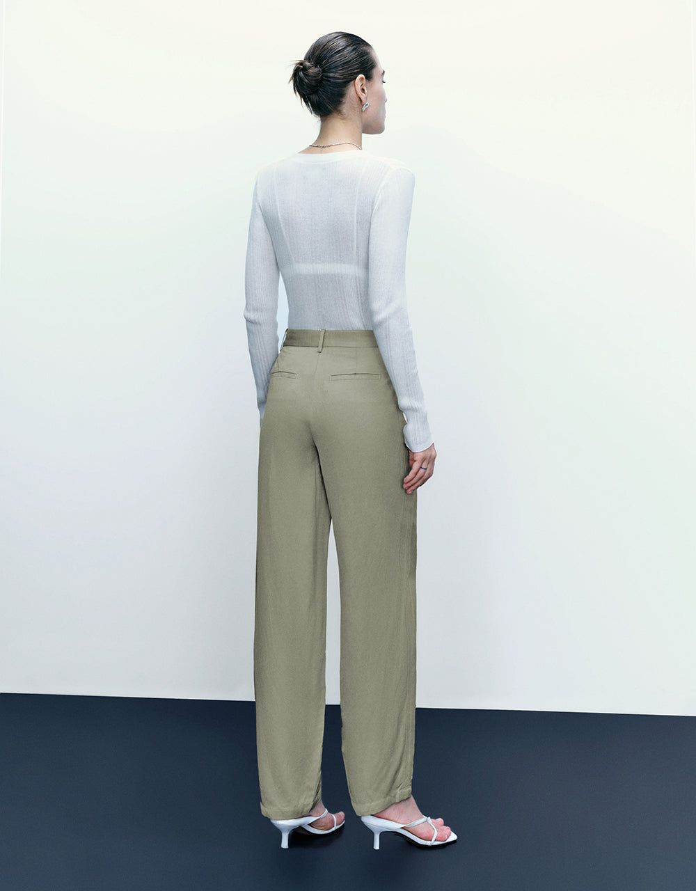Wide-Leg Pants sold by Urban Revivo product image thumbnail 5