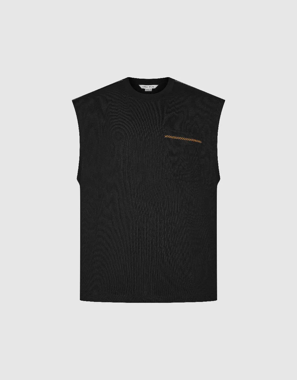 Crew Neck Loose Tank Top sold by Urban Revivo product image thumbnail 2