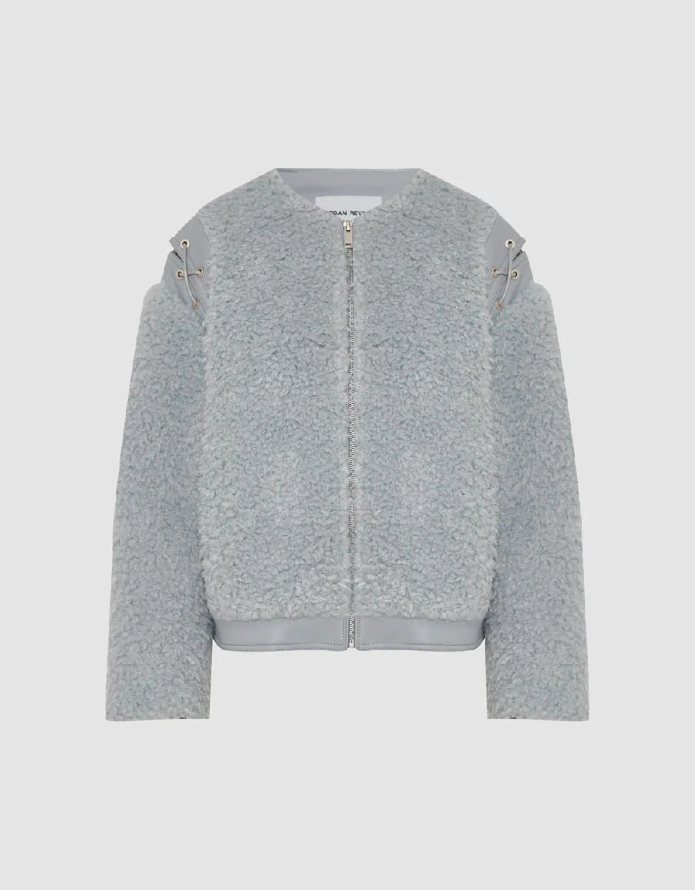 Zipper Front Furry Jacket sold by Urban Revivo product image thumbnail 2