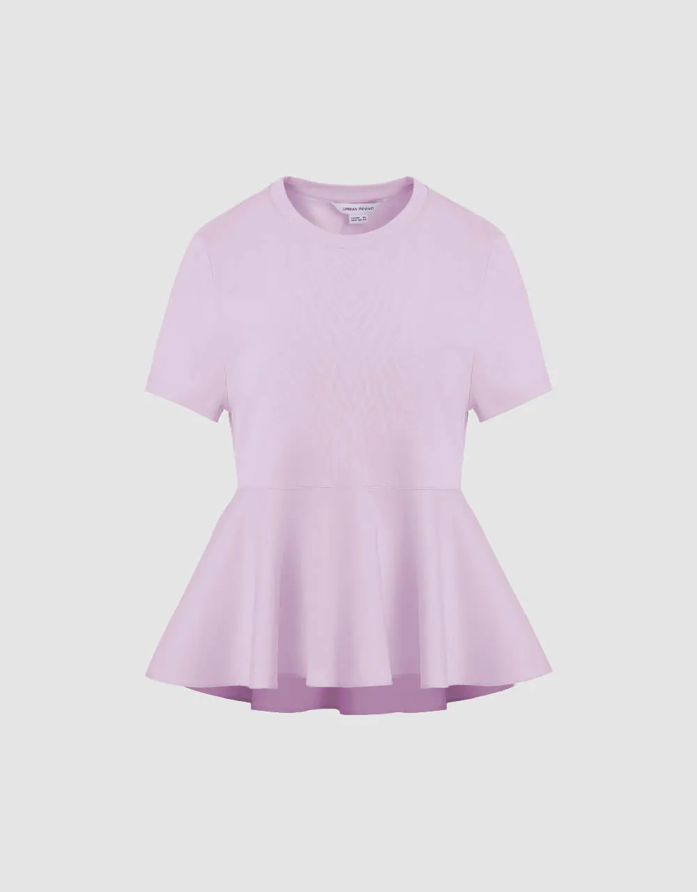 Crew Neck Loose T-Shirt sold by Urban Revivo product image thumbnail 2