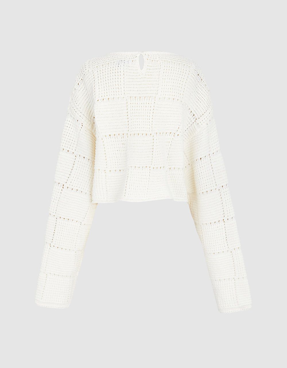 Plain Crew Neck Sweater sold by Urban Revivo product image thumbnail 4