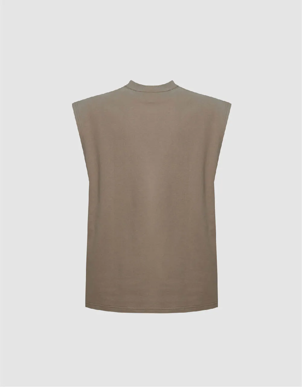 Crew Neck Loose Tank Top sold by Urban Revivo product image thumbnail 5