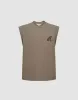 Crew Neck Loose Tank Top sold by Urban Revivo