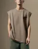 Crew Neck Loose Tank Top sold by Urban Revivo