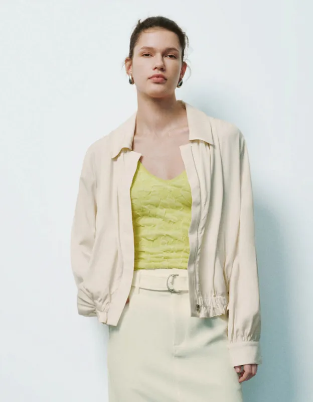 Loose Lapel Straight Jacket sold by Urban Revivo