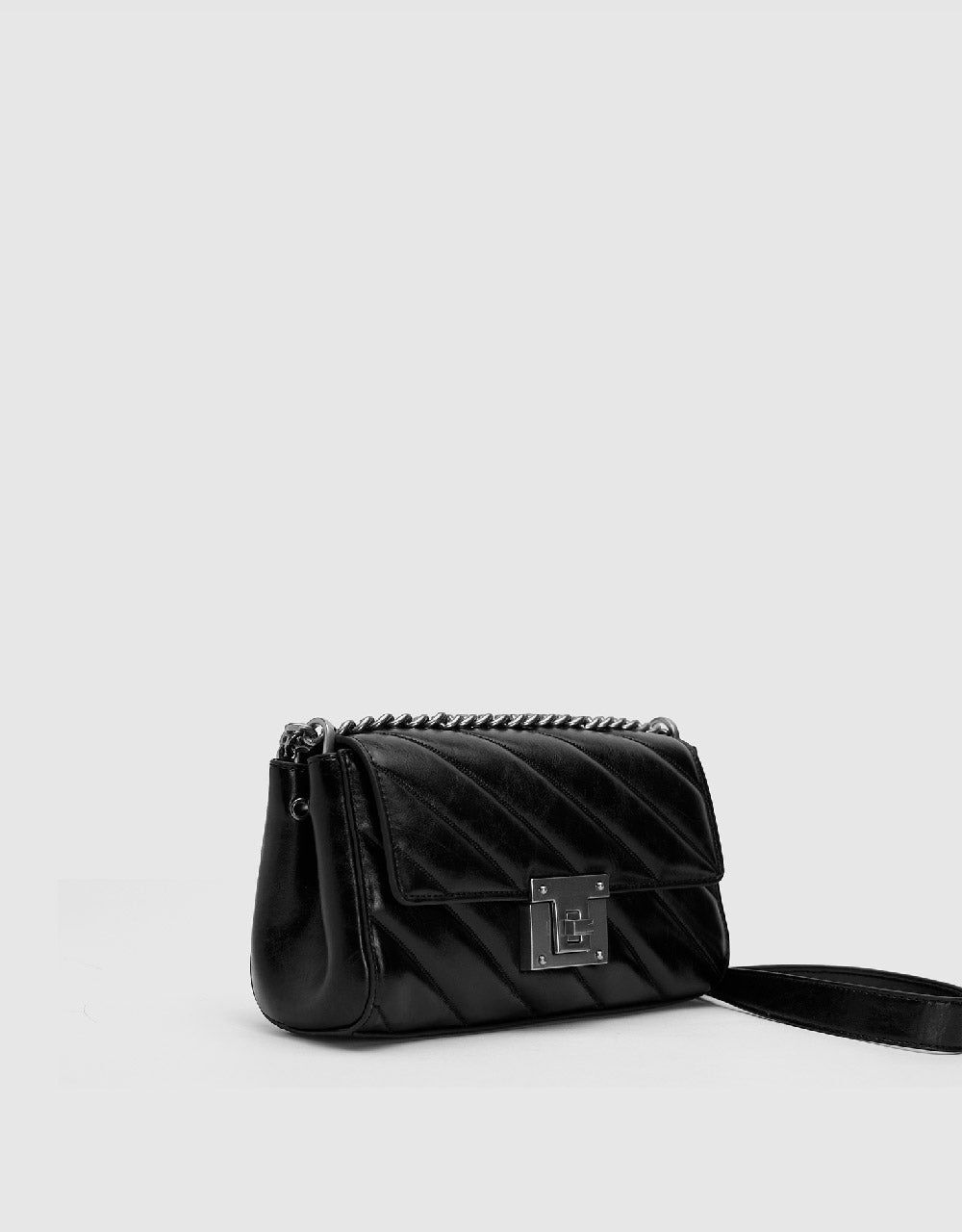 Vegan Leather Shoulder Bag sold by Urban Revivo product image thumbnail 2
