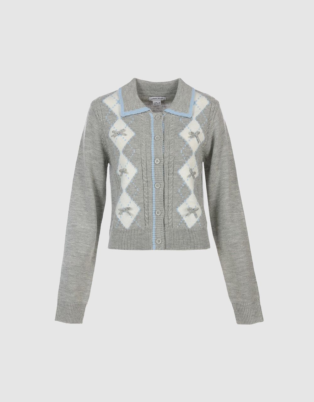 Button Up Knitted Cardigan sold by Urban Revivo product image thumbnail 3