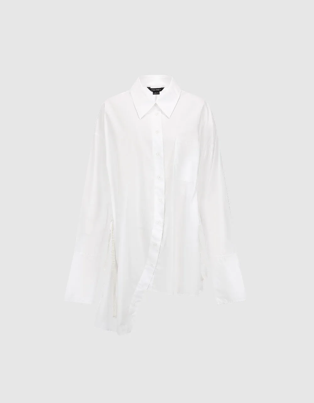 Button Up Straight Shirt sold by Urban Revivo product image thumbnail 2