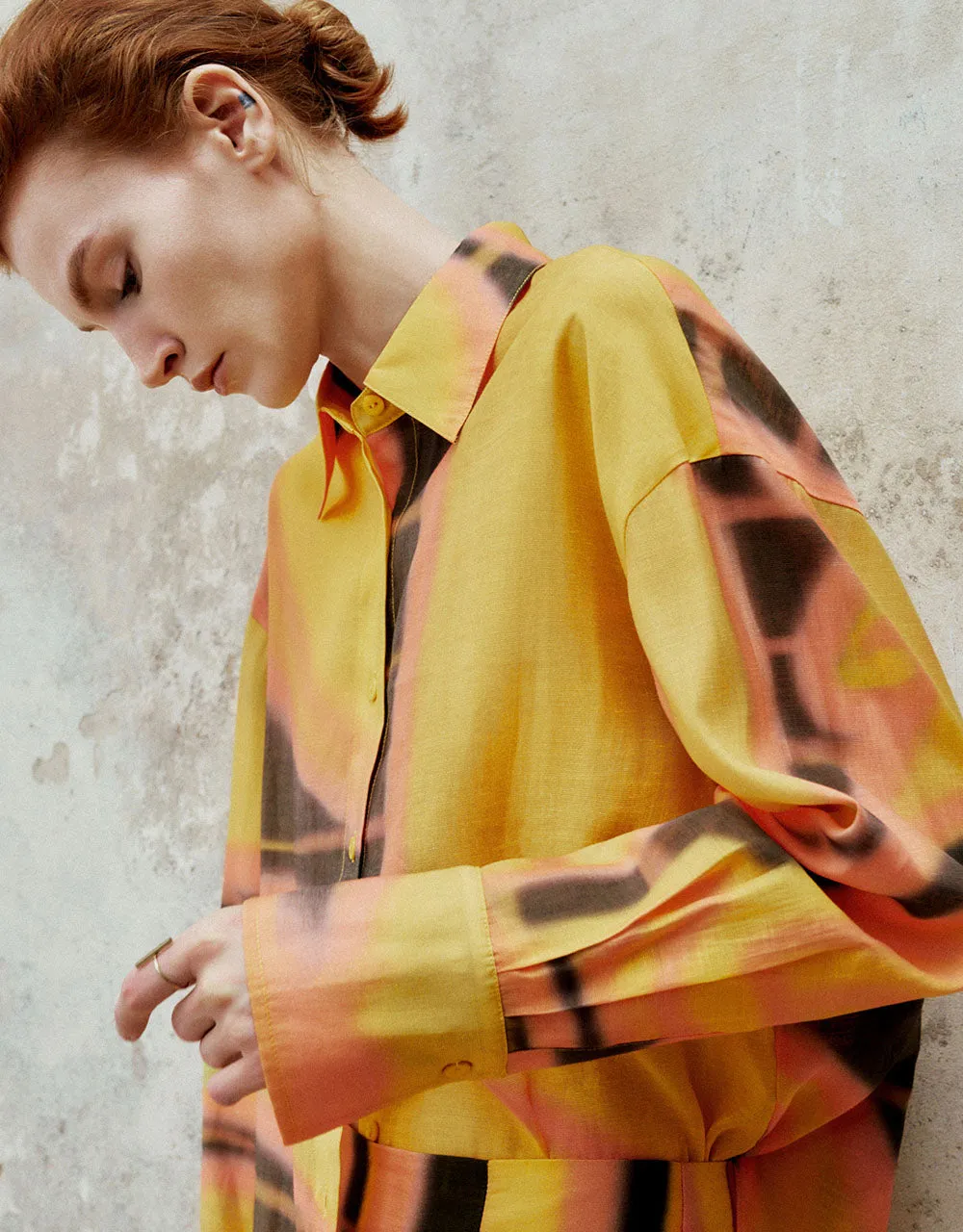 Printed Button Up Straight Shirt sold by Urban Revivo product image thumbnail 4