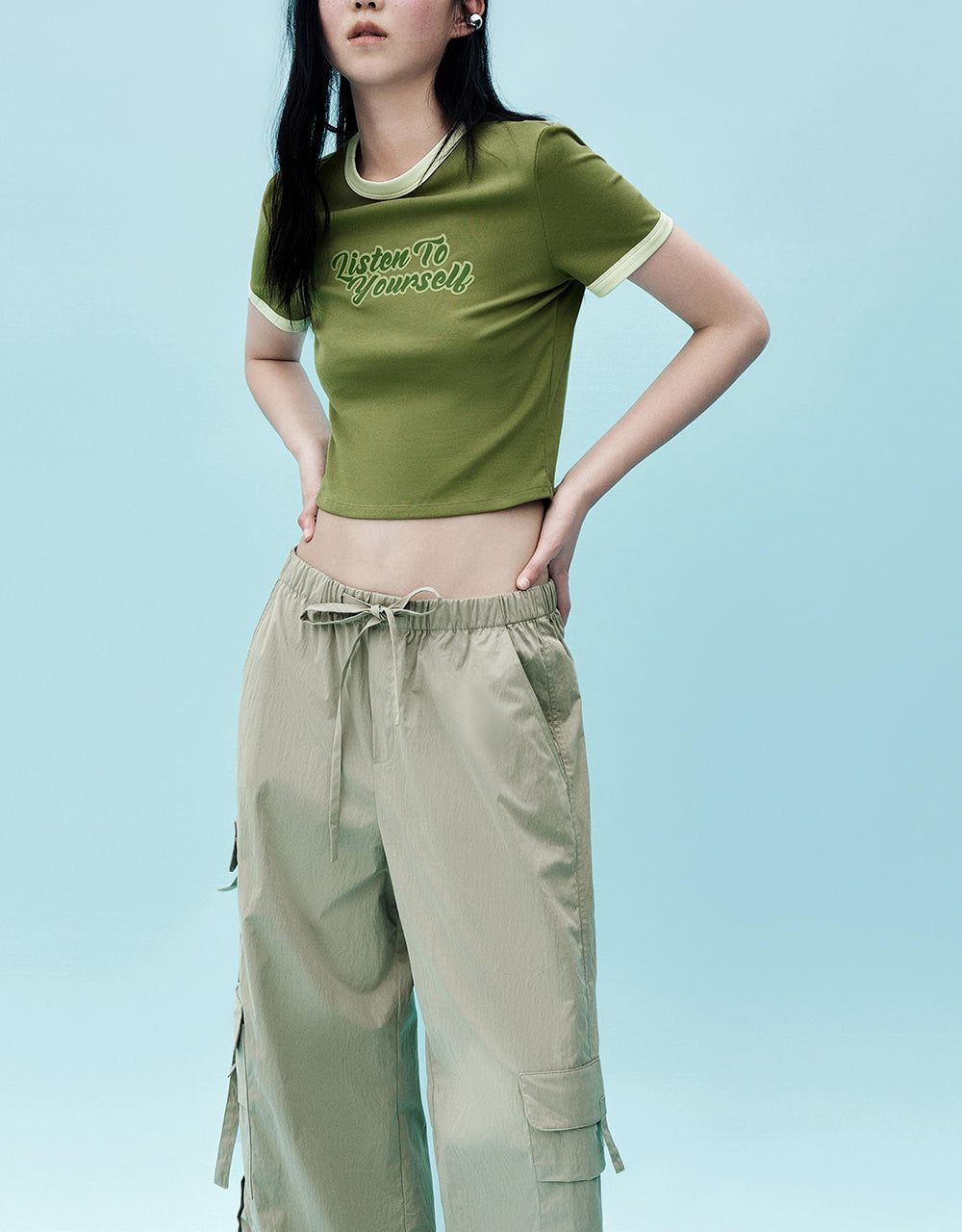 Letter Printed Crew Neck Regular T-Shirt sold by Urban Revivo product image thumbnail 3