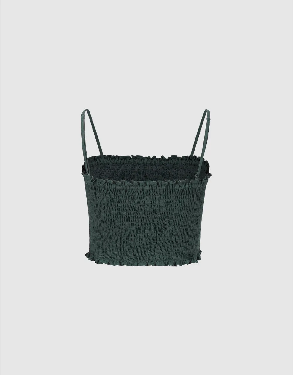 Frill Trim Cropped Cami Top sold by Urban Revivo product image thumbnail 5