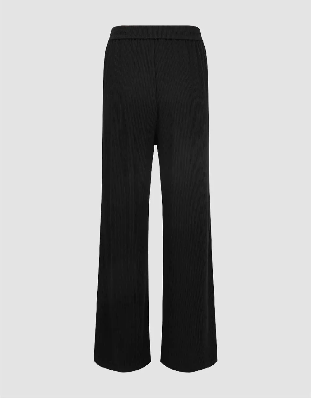 Elastic Waist Knitted Straight Pants sold by Urban Revivo product image thumbnail 3