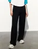 Elastic Waist Knitted Straight Pants sold by Urban Revivo